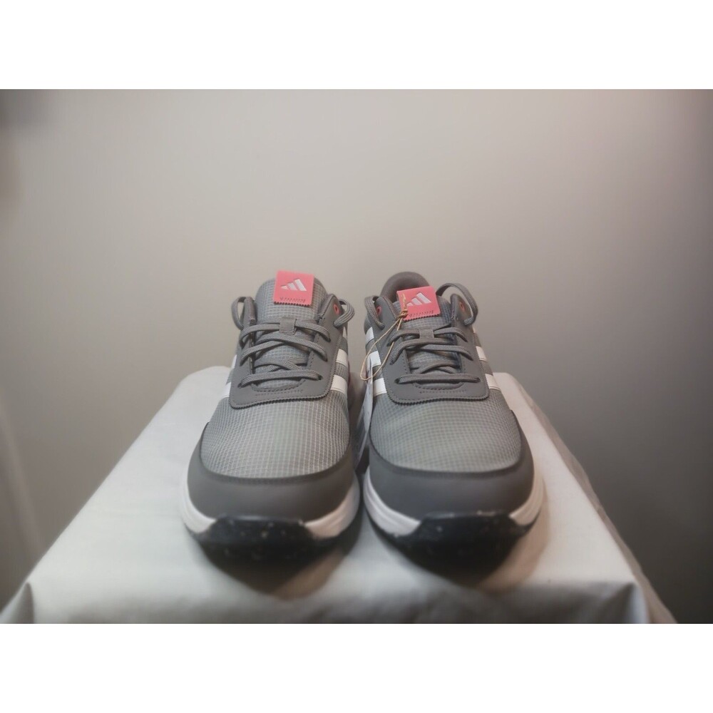 New Adidas S2G Grey/Coral Spikeless '24 Golf Shoe Men's Size 10 IF0339 - Picture 5 of 7